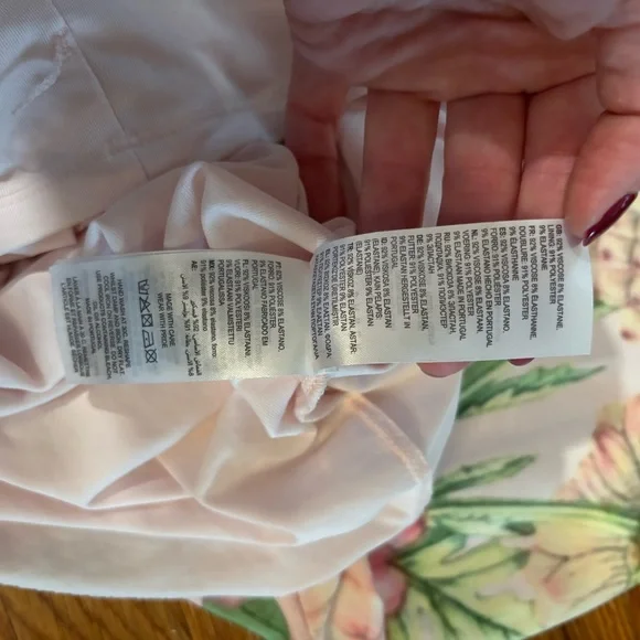 TED BAKER LONDON Floral Tropical Print
Sleeveless Midi Dress Size 1 (US 2-4) - Picture 9 of 10